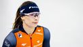 HAMAR - Femke Kok tijdens een training in aanloop naar het WK afstanden in het Noorse Hamar. ANP SEM VAN DER WAL