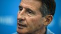 2021-07-27 04:54:46 World Athletics chief Sebastian Coe speaks during an interview with AFP at the Main Press Centre (MPC) of the Tokyo 2020 Olympic Games in Tokyo on July 27, 2021. 
Charly TRIBALLEAU / AFP