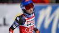 epa11211060 USA's Mikaela Shiffrin reacts in the finish area during the second run of the Women's Slalom race at the FIS Alpine Skiing World Cup in Are, Sweden, 10 March 2024.  EPA/Pontus Lundahl  SWEDEN OUT