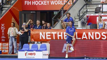 AMSTELVEEN - bondscoach Raoul Ehren van Nederland  tijdens de groepsfase wedstrijd op het WK hockey tussen Nederland en Chili in het Wagener Stadion. SEM VAN DER WAL / ANP