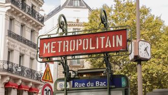 2023-10-04 13:25:14 epa10899403 The entrance to a metro station in Paris, France, 04 October 2023. Recent videos on social media have exposed the presence of bedbugs in various public transportation vehicles, including trains and subways. The cause of the increase in bedbugs in France is due to a rise in tourism and the insects' growing resistance to insecticides. The French government, along with other parties involved, is working to eradicate the infestation swiftly.  EPA/TERESA SUAREZ