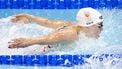 PARIJS - Tessa Giele in actie op de halve finale 100 vlinder op de eerste dag van het olympische zwemtoernooi op de Olympische Spelen. ANP KOEN VAN WEEL