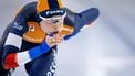 HEERENVEEN - Suzanne Schulting (NED) in actie op de 1000 meter sprint vrouwen tijdens de eerste dag van de WK allround en sprint in ijsstadion Thialf. SEM VAN DER WAL / ANP