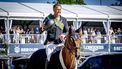 ROTTERDAM - Winnaar Marc Houtzager in actie tijdens de grote prijs op Sterrehof's Dante tijdens CHIO Rotterdam. Het hippische evenement vindt voor de 75ste keer plaats in het Kralingse Bos in Rotterdam. ANP ROBIN UTRECHT
