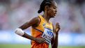 2023-08-20 17:19:47 BOEDAPEST - Sifan Hassan in actie op de 1500 meter tijdens de tweede dag van de wereldkampioenschappen atletiek. ANP ROBIN VAN LONKHUIJSEN