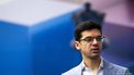 WIJK AAN ZEE - Anish Giri (Nederland) op de eerste dag van het schaaktoernooi Tata Steel Chess. ANP FRANK VAN BEEK