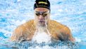 DOHA - Arno Kamminga in actie op de 100 school mannen tijdens de wereldkampioenschappen langebaan zwemmen. De WK was een van de mogelijkheden voor de Nederlandse zwemmers om limieten te zwemmen voor de Spelen van Parijs in 2024. ANP KOEN VAN WEEL