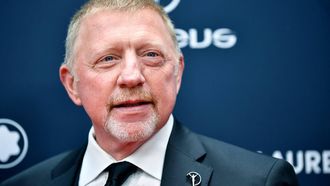 2023-05-08 18:16:17 German former tennis player Boris Becker poses on the red carpet prior to the 2023 Laureus World Sports Awards ceremony in Paris on May 8, 2023. 
JULIEN DE ROSA / AFP