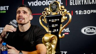 ARNHEM - Kickbokser Rico Verhoevenna zijn  finale van het GLORY Heavyweight Grand Prix in het Arnhemse Gelredome. ANP ROBIN UTRECHT