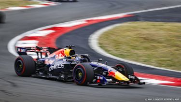 SHANGHAI - Max Verstappen (Oracle Red Bull Racing)  in actie tijdens de race op het Shanghai International Circuit van de Grote Prijs van China. SANDER KONING / ANP