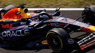 2023-07-22 12:38:44 BUDAPEST - Max Verstappen (Red Bull Racing) tijdens de 3e vrije training op het Hungaroring Circuit in aanloop naar de Grote Prijs van Hongarije. ANP REMKO DE WAAL