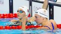 PARIJS - Kira Toussaint tijdens zwemmen op het onderdeel 100 meter rugslag vrouwen tijdens de derde dag van de Olympische Spelen in Frankrijk. ANP IRIS VAN DEN BROEK