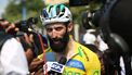 2023-01-29 14:33:28 TotalEnergie's French rider Geoffrey Soupe (C) speaks to the media after winning the 16th edition of the Tropicale Amissa Bongo in Libreville on January 29, 2023. 
Steeve JORDAN / AFP