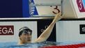 epa12274857 Caspar Corbeau of Netherlands reacts after competing in the Men's 200m Breaststroke Swimming semi-finals, heat 1, at the World Aquatics Championships Singapore 2025 in Singapore, 31 July 2025.  EPA/RUNGROJ YONGRIT