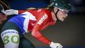 LEEUWARDEN - Schaatsster Irene Schouten in actie tijdens de finale van de vrouwen op de marathon cup. Het is haar laatste wedstrijd omdat de 31-jarige drievoudig olympisch kampioene stopt met schaatsen. ANP VINCENT JANNINK