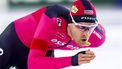 HEERENVEEN - Tijmen Snel tijdens de 1500 meter op de tweede dag van het World Cup kwalificatietoernooi schaatsen in Thialf. ANP VINCENT JANNINK