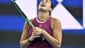 Belarus's Aryna Sabalenka reacts during her women's singles match against Mexico's Renata Zarazua at the China Open tennis tournament in Beijing on October 2, 2026.
 
Pedro PARDO / AFP