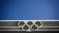 The Olympic Rings logo is pictured in front of the headquarters of the International Olympic Committee (IOC) in Lausanne on March 18, 2020, as doubts increase over whether Tokyo can safely host the summer Games amid the spread of the COVID-19. Olympic chiefs acknowledged on March 18, 2020 there was no 