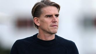 epa10962644 Sporting director at Bayern Munich, Christoph Freund, looks on before a team training session in Munich, Germany, 07 November 2023. Bayern Munich will face Galatasaray SK in a UEFA Champions League group stage soccer match on 08 November.  EPA/ANNA SZILAGYI