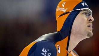 HEERENVEEN - Joep Wennemars (NED) in actie op de 1000 meter sprint mannen tijdens de tweede dag van de WK allround en sprint in ijsstadion Thialf. SEM VAN DER WAL / ANP