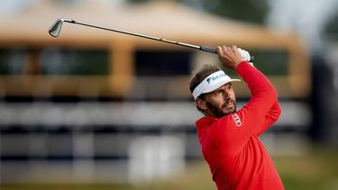 BADHOEVEDORP - Joost Luiten tijdens de 104e editie van het KLM Open golf op The International golfbaan nabij Amsterdam. ANP SANDER KONING