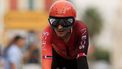 epa11490495 British rider Geraint Thomas of INEOS Grenadiers crosses the finish line of the 21th stage of the 2024 Tour de France cycling race over 33km Individual time-trial (ITT) from Monaco to Nice, 21 July 2024.  EPA/GUILLAUME HORCAJUELO