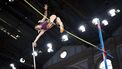 epa11584864 Alysha Newman of Canada competes during the women's pole vault event at the IAAF Diamond League Athletics meeting Weltklasse Zurich, inside Zurich's main railway station, Switzerland, 04 September 2024.  EPA/TIL BUERGY