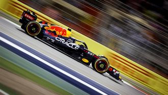 BAHREIN - Max Verstappen (1) met de Oracle Red Bull Racing RB18 Honda op de baan tijdens de Bahrain F1 Grand Prix op het Bahrain International Circuit op 20 maart 2022 in Bahrein, Bahrein. ANP ROBIN VAN LONKHUIJSEN