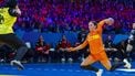 ROTTERDAM - Kelley Volbregt tijdens de WK-handbalwedstrijd in groep E tussen Nederland en Egypte in Ahoy Rotterdam. ANP RONALD HOOGENDOORN