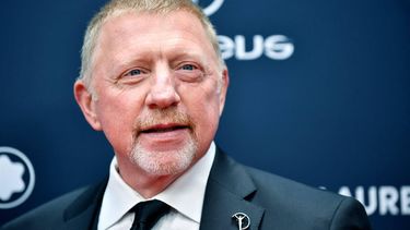 2023-05-08 18:16:17 German former tennis player Boris Becker poses on the red carpet prior to the 2023 Laureus World Sports Awards ceremony in Paris on May 8, 2023. 
JULIEN DE ROSA / AFP