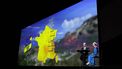 2023-10-25 12:07:45 Tour de France General Director Christian Prudhomme and French cyclist and Director of the Women's Tour de France Marion Rousse (R) sit in front of a map with the women's route during a press conference to unveil the official routes of the men and women 2024 edition of the Tour de France cycling race in Paris on October 25, 2023. The 2024 women's Tour de France will arrive in Alpe d'Huez on August 18 after departing from Rotterdam in the Netherlands six days earlier, as Paris prepares to host the Olympics.
Anne-Christine POUJOULAT / AFP