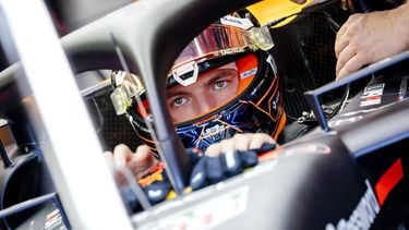 SPA - Max Verstappen (Red Bull Racing) voorafgaand aan de eerste vrije training op het circuit van Spa-Francorchamps in aanloop naar de Grote Prijs van België. ANP SEM VAN DER WAL