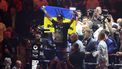 epa11351899 Oleksandr Usyk of Ukraine celebrates winning the Undisputed Heavyweight title after a bout against Britain's Tyson Fury in Riyadh, Saudi Arabia, 18 May 2024.  EPA/ALI HAIDER
