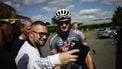 epa12212047 Dutch rider Mathieu van der Poel of team Alpecin-Deceuninck attends a training session before the start of the Tour de France cycling in Lillle Metropole, France, 03 July 2025.  EPA/MARTIN DIVISEK