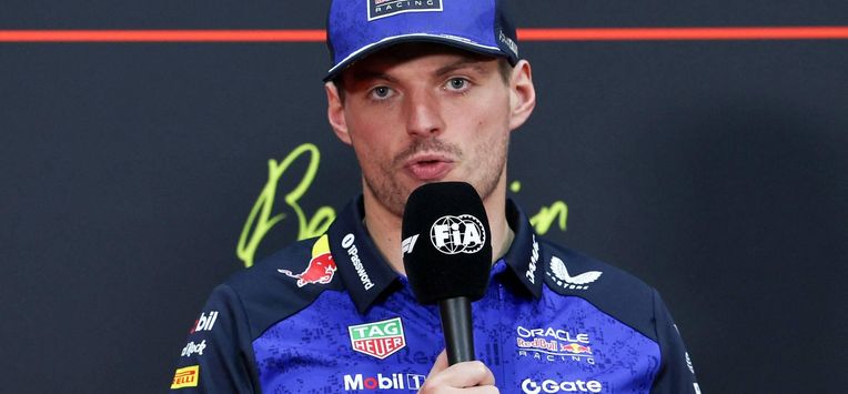Red Bull Racing's Dutch driver Max Verstappen speaks during a press conference ahead of the Formula One Bahrain Grand Prix at Sepang International Circuit in Sepang on October 1, 2026. 
I-HWA CHENG / AFP