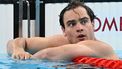 Netherlands' Nyls Korstanje reacts after competing in the semifinal of the men's 100m butterfly swimming event during the Paris 2024 Olympic Games at the Paris La Defense Arena in Nanterre, west of Paris, on August 2, 2024. 
Jonathan NACKSTRAND / AFP