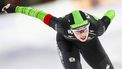 HEERENVEEN - Antoinette Rijpma-de Jong tijdens de 3000 meter op de tweede dag van het World Cup kwalificatietoernooi schaatsen in Thialf. ANP VINCENT JANNINK