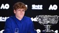 epa11854717 Jannik Sinner of Italy attends a press conference after winning the Men's Singles final match against Alexander Zverev of Germany at the Australian Open Grand Slam tennis tournament in Melbourne, Australia, 26 January 2025.  EPA/JOEL CARRETT  AUSTRALIA AND NEW ZEALAND OUT