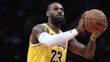(FILES) LeBron James #23 of the Los Angeles Lakers in action against the Houston Rockets at Toyota Center on January 29, 2024 in Houston, Texas.  LeBron James will not seek a trade from the Los Angeles Lakers his agent has said, after speculation over the 39-year-old superstar's future.
