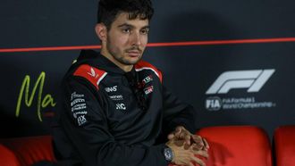 Haas F1 Team's French driver Esteban Ocon attends a press conference at the Madring circuit on September 10, 2026 in Madrid, ahead of the Spanish Formula One Grand Prix. The Madring, a semi-urban track featuring 22 corners over a distance of 5.4 kilometres, will host it's inaugural Spanish Grand Prix on September 13, 2026. 
Pierre-Philippe MARCOU / AFP