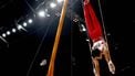 epa12472396 Daiki Hashimoto of Japan performs on the Rings during the Men's Artistic Gymnastics All-Around Final at the FIG Artistic Gymnastics World Championships 2025 in Jakarta, Indonesia, 22 October 2025.  EPA/MAST IRHAM
