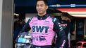 Alpine's Japanese reserve driver Ryo Hirakawa poses ahead of the Formula One Japanese Grand Prix at the Suzuka circuit in Suzuka, Mie prefecture on April 3, 2025. 
Toshifumi KITAMURA / AFP
