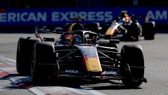 epa13264375 Red Bull Racing driver Max Verstappen of the Netherlands competes in the Formula One Azerbaijan Grand Prix at the Baku City Circuit in Baku, Azerbaijan, 26 September 2026.  EPA/ALI HAIDER