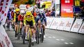 ARNHEM - Renners in actie tijdens de laatste etappe van de Eneco Tour. De meerdaagse etappekoers, die door mannen en vrouwen wordt verreden, heette voorheen Tour of Holland. ROBIN UTRECHT / ANP