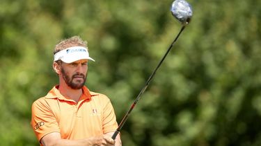 BADHOEVEDORP - Joost Luiten tijdens de laatste dag van de 104e editie van het KLM Open golf op The International golfbaan nabij Amsterdam. ANP SANDER KONING