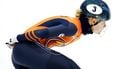 TILBURG - Xandra Velzeboer (NED) in actie tijdens de finale van de 1500 meter, op de laatste dag van de Odido Cup World Tour. In het IJssportcentrum vindt de vijfde wereldbekerwedstrijd shorttrack van dit seizoen plaats. ANP SEM VAN DER WAL