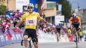 epa12929865 Tadej Pogacar from Slovenia of UAE Team Emirates XRG raises his arms after crossing the finish line to win during the fifth and last stage, a 178,2 km race between Lucens and Leysin at the 79th Tour de Romandie UCI World Tour Cycling race, in Leysin, Switzerland, 03 May 2026.  EPA/JEAN-CHRISTOPHE BOTT