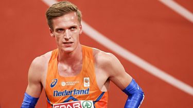 MUNCHEN - Tony van Diepen in actie tijdens de halve finale van de 800 meter op de negende dag van het Multi-EK. De Duitse stad Munchen huisvest in 2022 een gecombineerd EK van diverse sporten. ANP IRIS VAN DEN BROEK