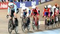 2023-08-08 19:00:33 epa10791041 Lotte Kopecky of Belgium competes in the Women's Elite Points Race at the UCI World Cycling Championships in Glasgow, Britain, 08 August 2023.  EPA/ADAM VAUGHAN
