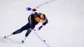 HEERENVEEN - Femke Kok (Nederland) in actie op de tweede 500 meter sprint voor vrouwen tijdens de tweede dag van de ISU EK Allround & Sprint in Thialf. ANP KOEN VAN WEEL